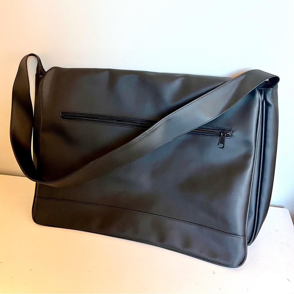 Lancôme Black laptop computer brief bag carry on Travel